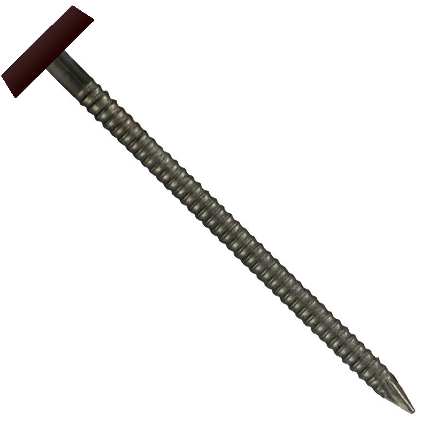 Brown 50mm Plastic Headed Nails (100 | Bright Nails)