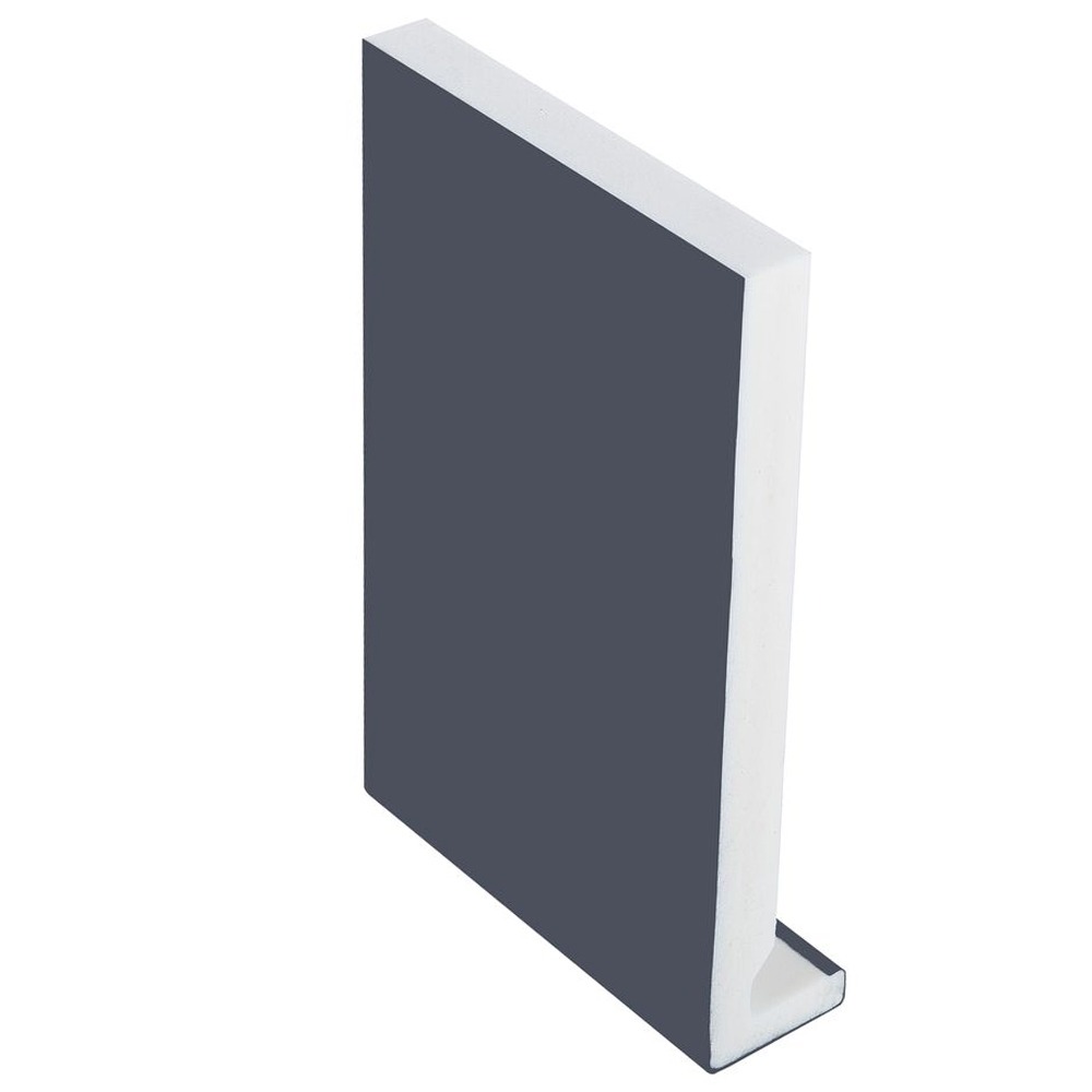 Anthracite Grey Square 16mm x 200mm Square Fascia Board (5m)