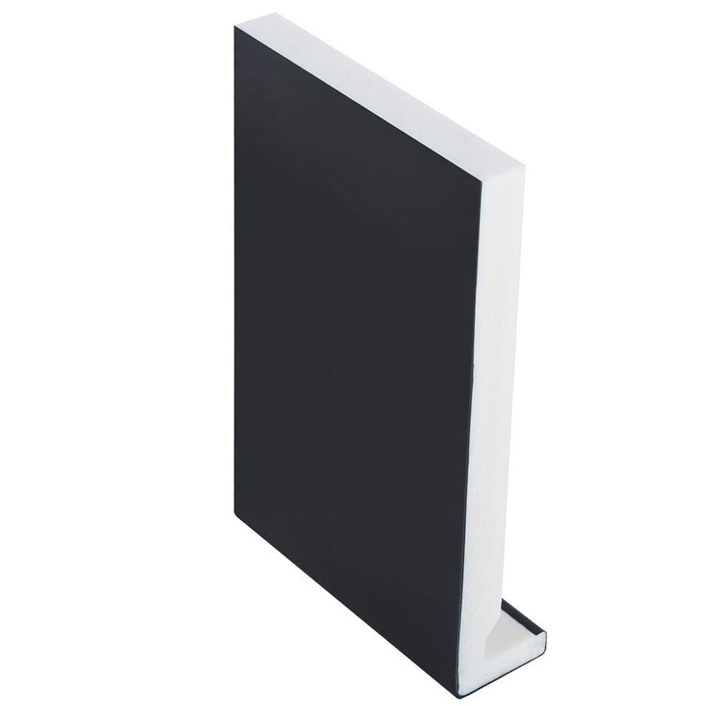 Black Square 16mm x 225mm Square Fascia Board (5m)