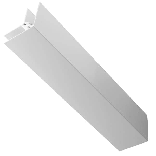 Light grey two part internal or external corner trim for Kavex external cladding (5m | Kestrel)