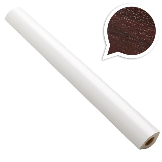 Rosewood 18mm Round Quadrant (5m | Kestrel)