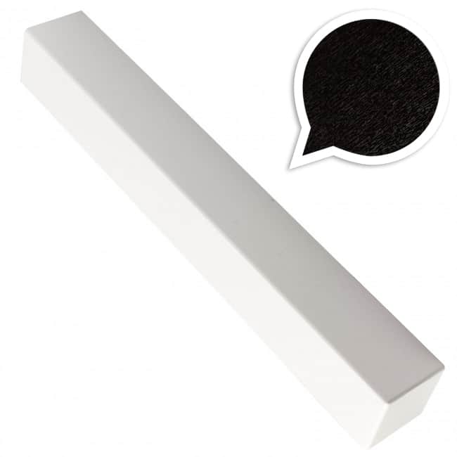 Black Ash Square 90 degrees External Corner Slimline 40mm x 500mm (9mm or 16mm boards | Kestrel)