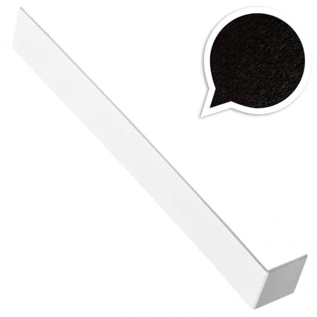 Black Ash Square 40mm x 300mm Joiner Slimline (9mm or 16mm boards | Kestrel)
