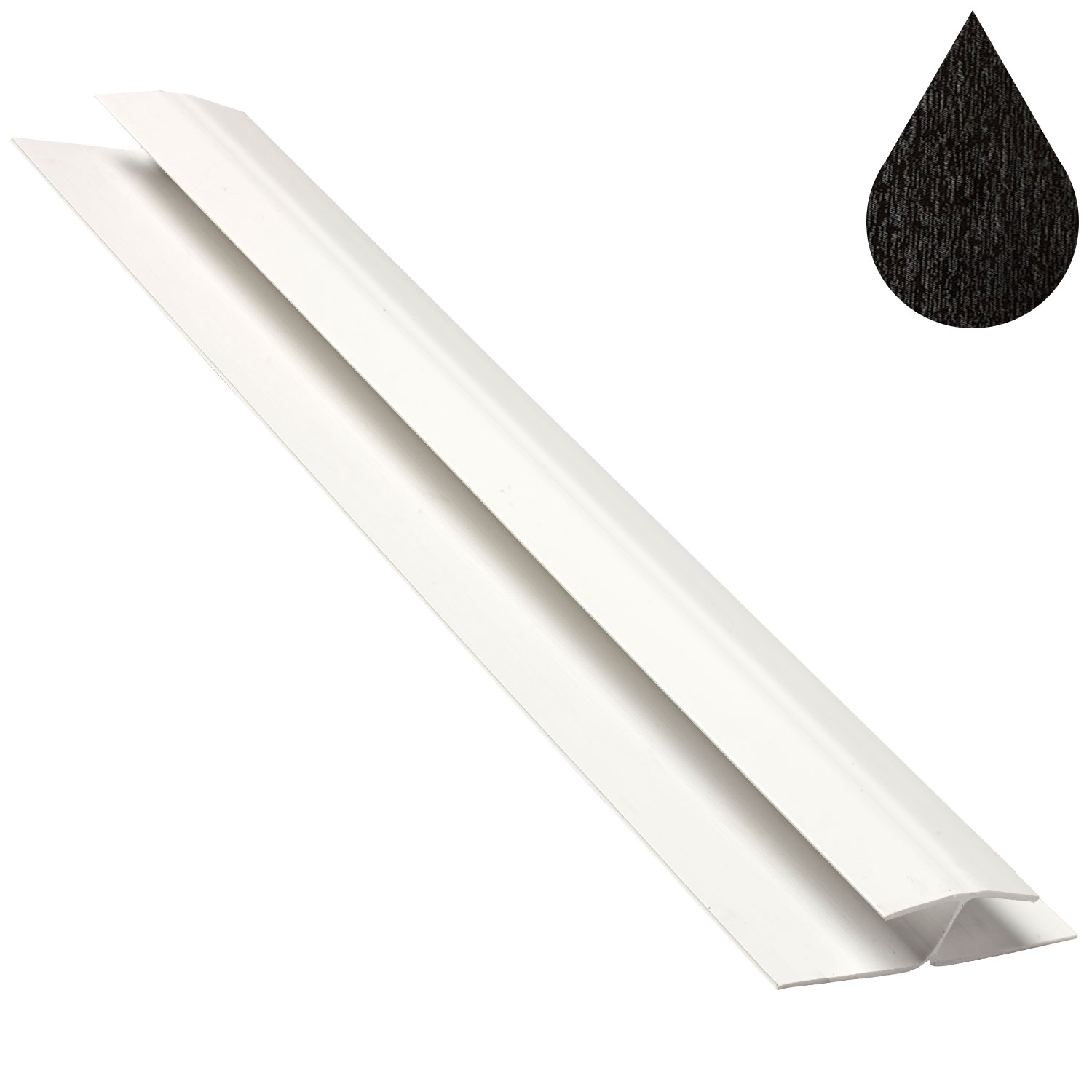 Black Ash Flat Panel Joiner 5m (9mm boards | Kestrel)