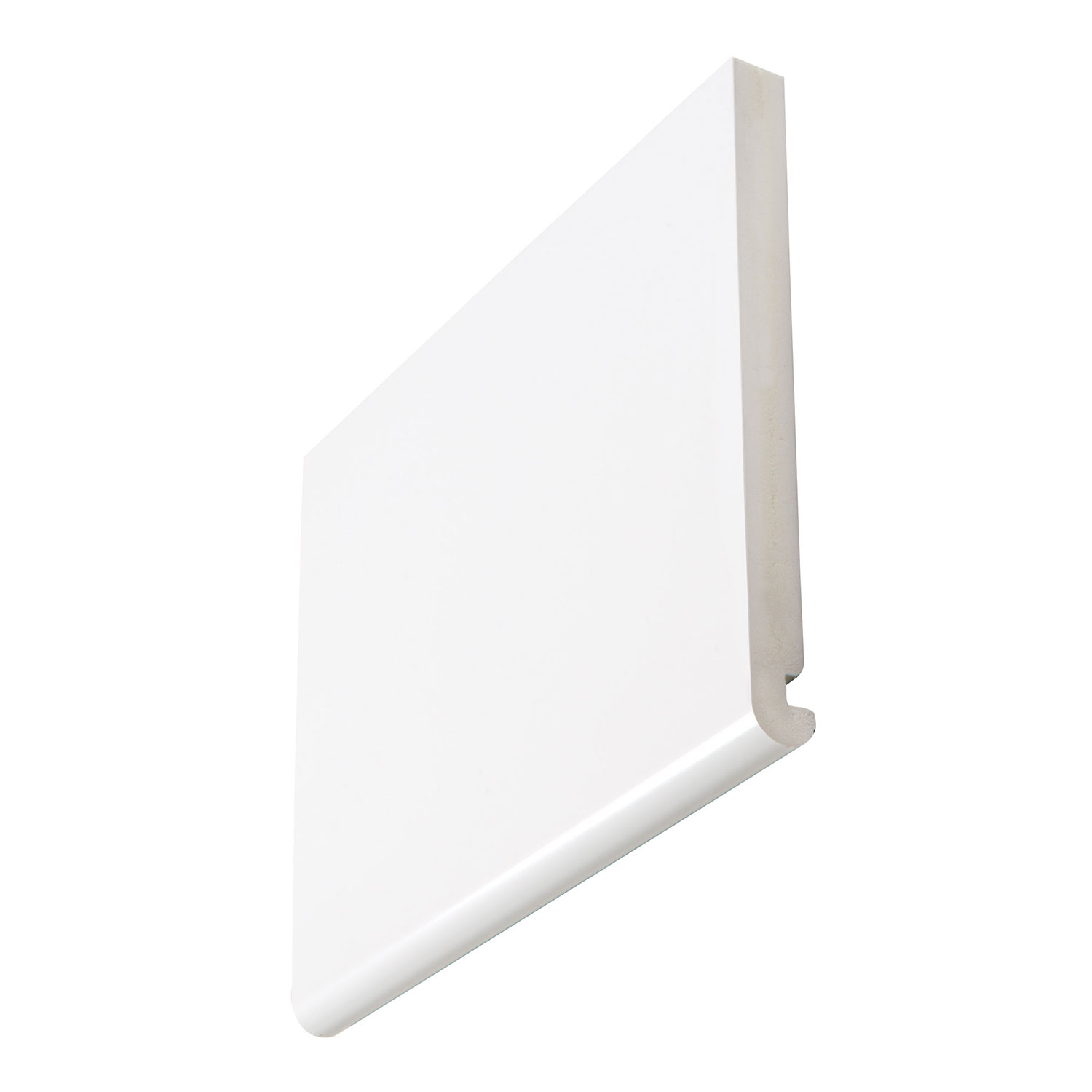 Brilliant White Bullnose 22mm x 300mm Fascia Board (5m | Kestrel)