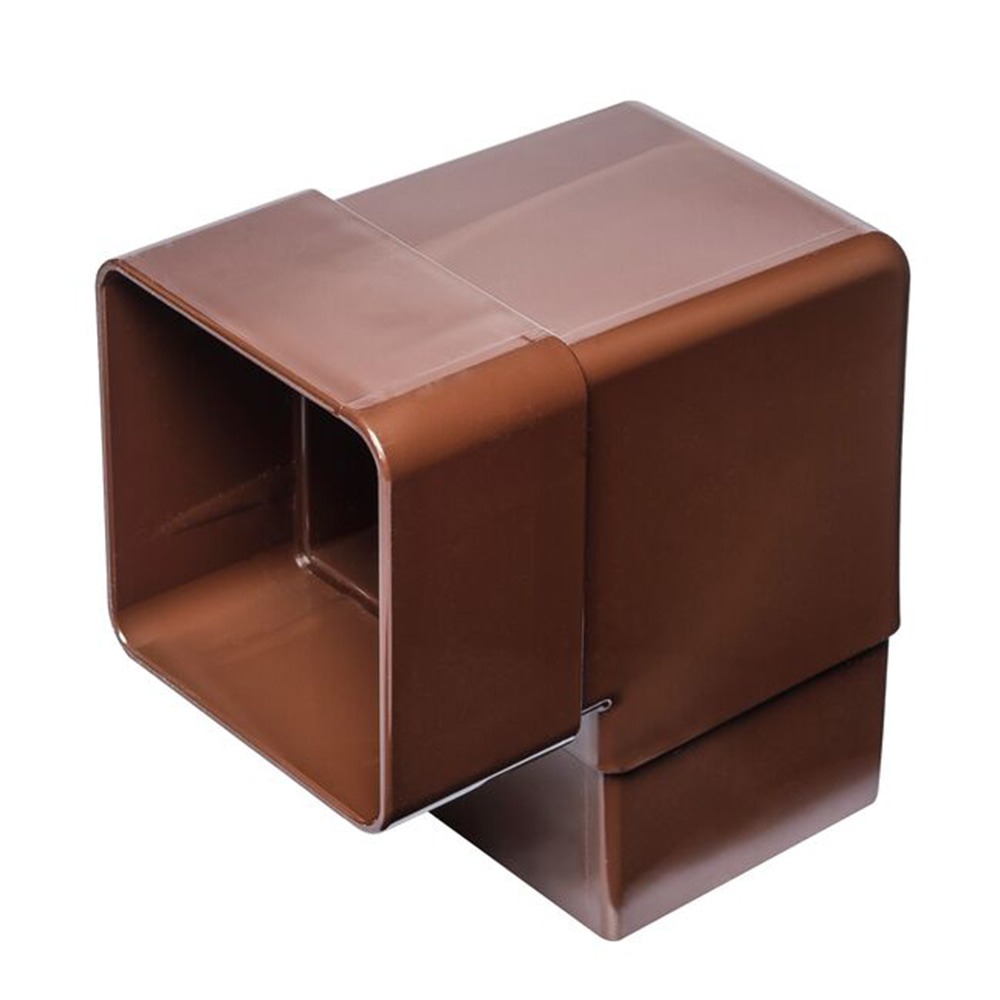 Brown 65mm Square 92.5 Degree Offset Bend (Kayflow)