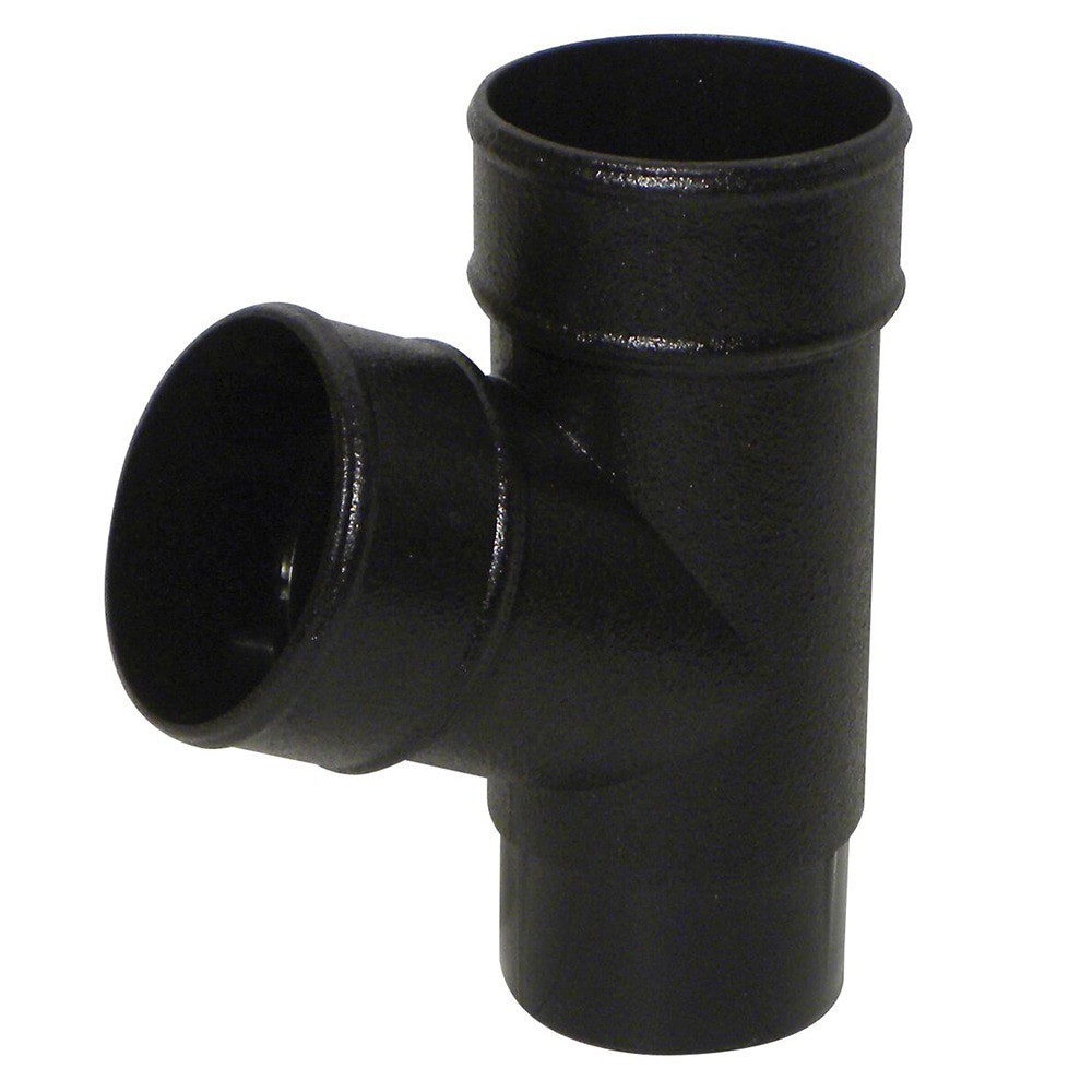 Cast Iron Effect 68mm Round 112.5 Degree Branch (Kayflow)