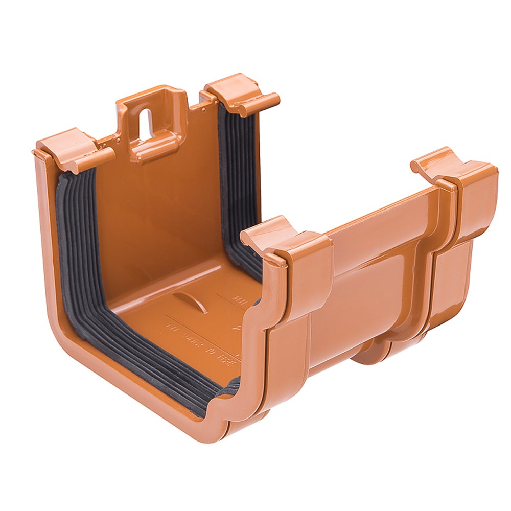 Caramel 120mm Ogee Union Bracket (Kayflow)