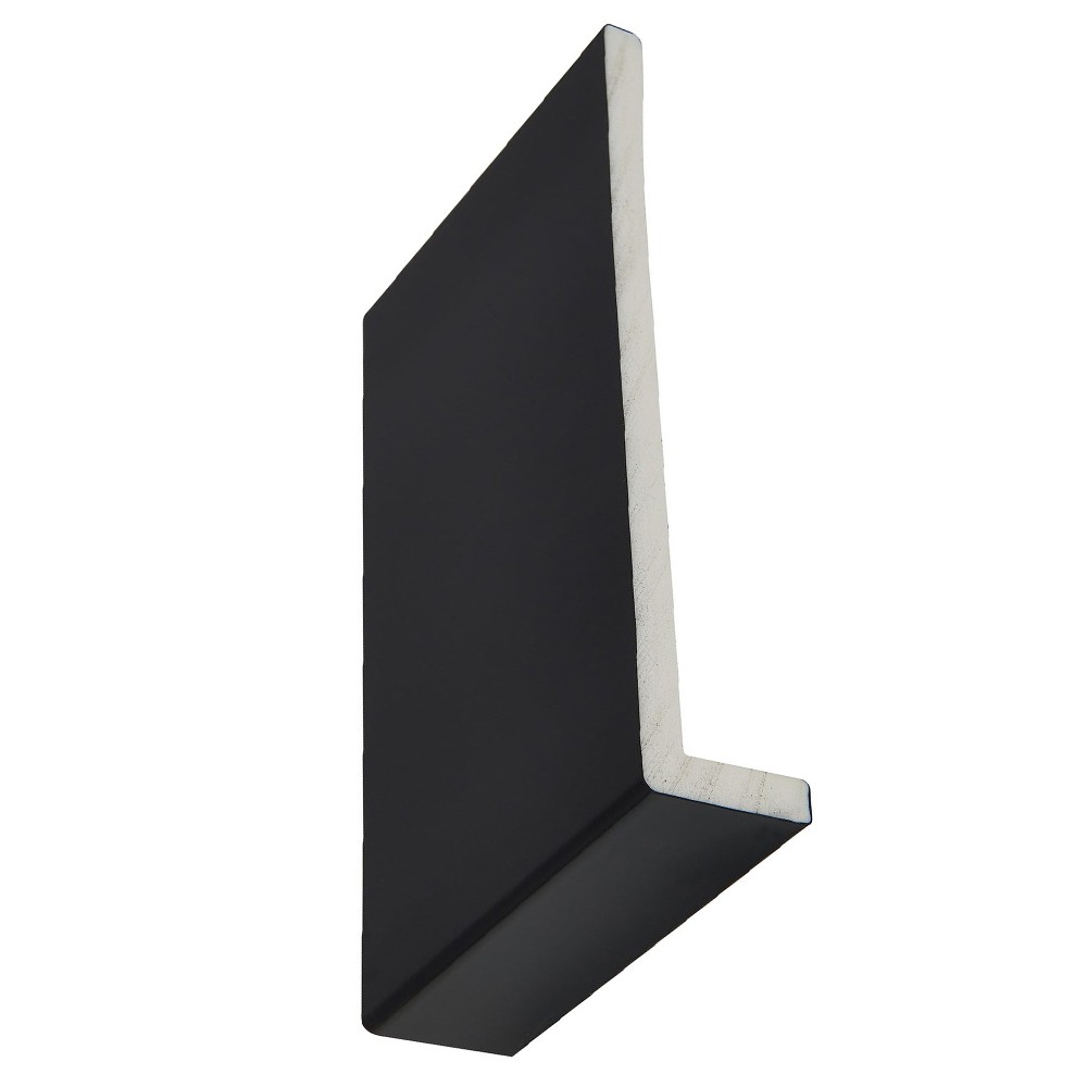 Black Square 9mm x 225mm Fascia Capping Board (5m)